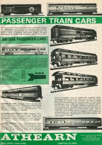 Athearn Railroad Model Craftsman Magazine Advertisements