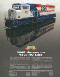 Athean Model Railroader Magazine Advertisements