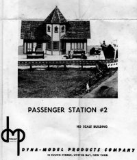 Dyna-Models Passenger Station Instructions