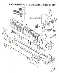 Life-Like SD-60 Diagrams